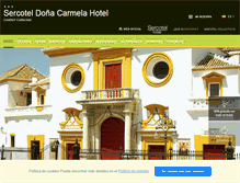 Tablet Screenshot of dcarmela.com